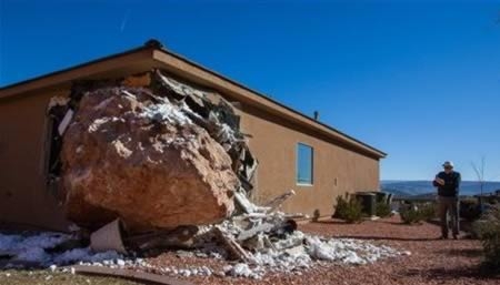 Houses that Got Smashed by Unbelievable Objects