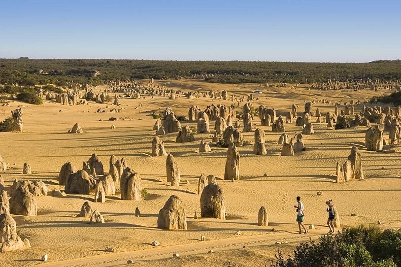 Pinnacles Desert in Nambung National Park, Australia