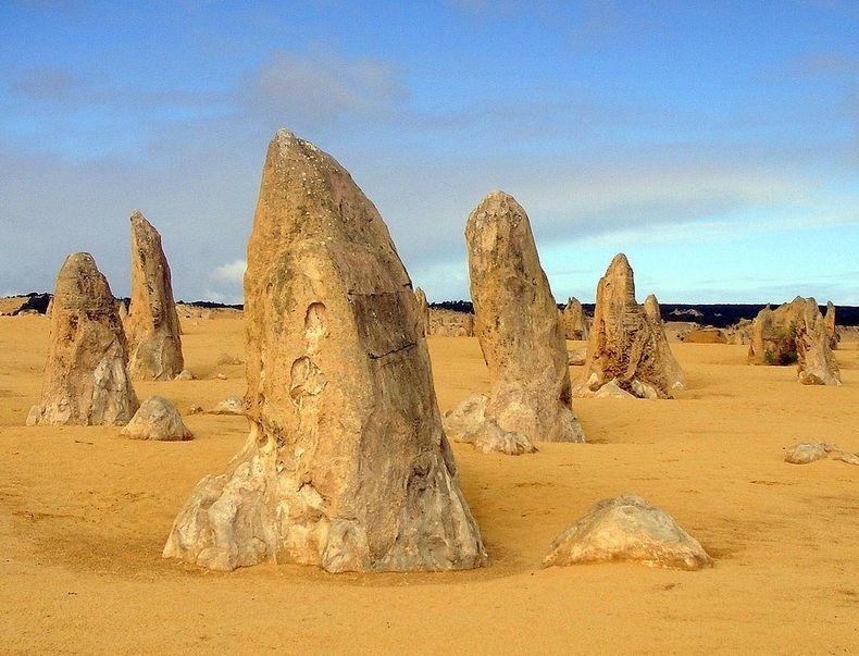 Pinnacles Desert in Nambung National Park, Australia