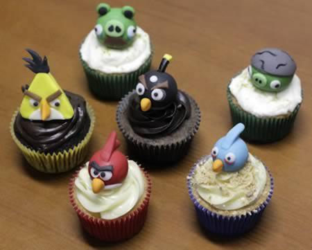 Angry Birds Cupcakes