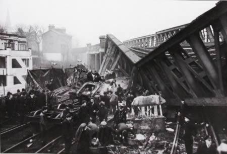 Unstoppable train caused bridge to collapse