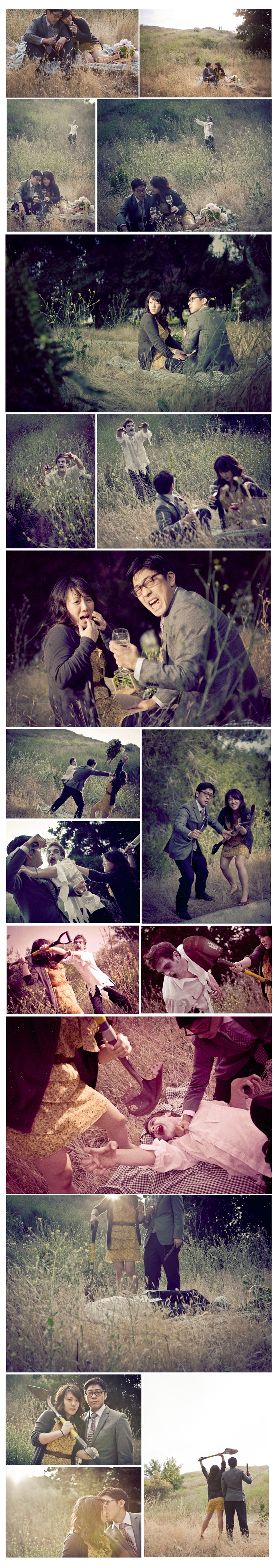 Creative Zombie Engagement photos