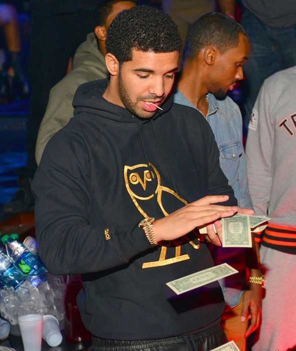 Drake at a Strip Club 