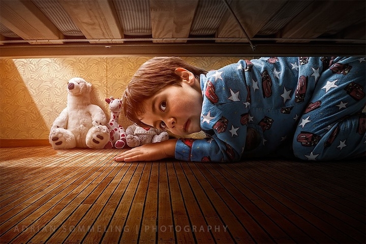 Photographer Takes Sweet Photos of His Young Son
