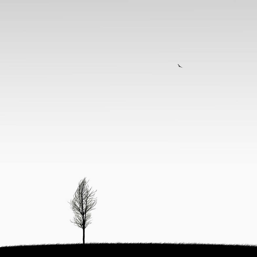 Minimalist Black and White Photography by Hossein Zare