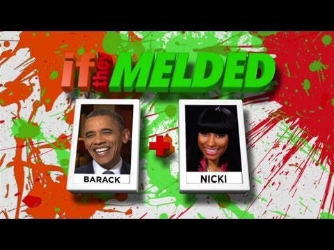 If they Melded Barack Obama + Nicki Minaj = Too Funny 