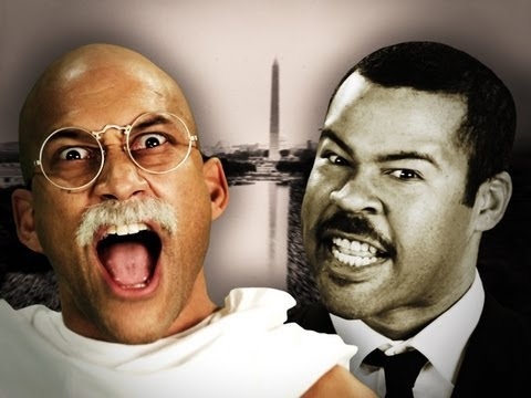 Epic Rap Battle In History - Gandhi vs Martin Luther King Jr. (video)  