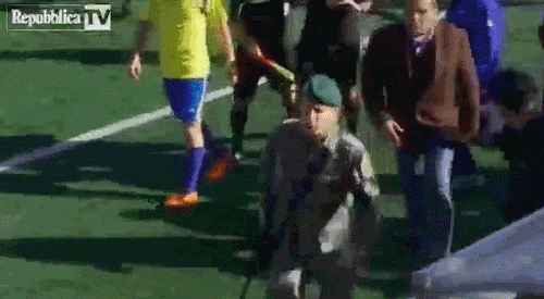 Soccer Ref Runs From Angry Mob
