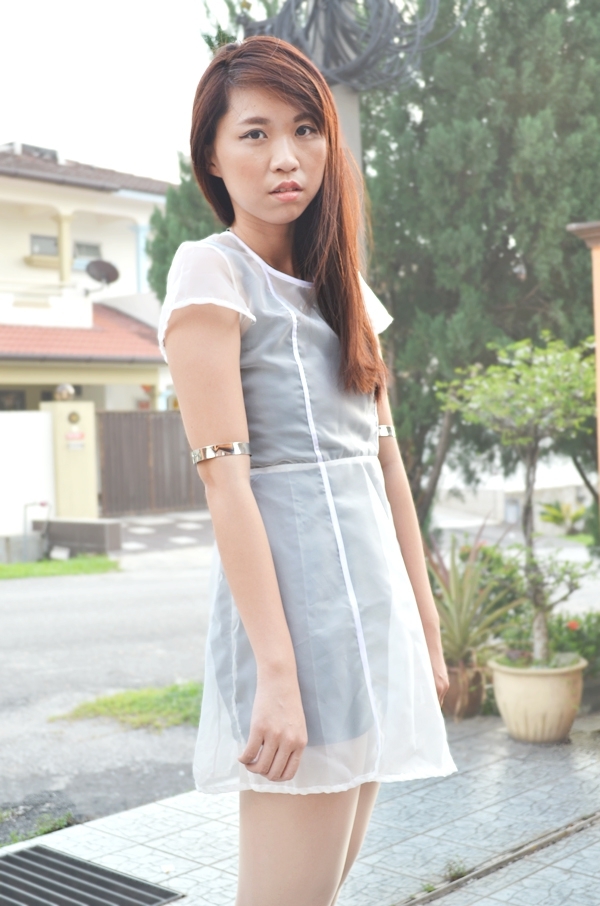 Weekend Style Pick! KARENCYAN: Handmade Sheer Dress