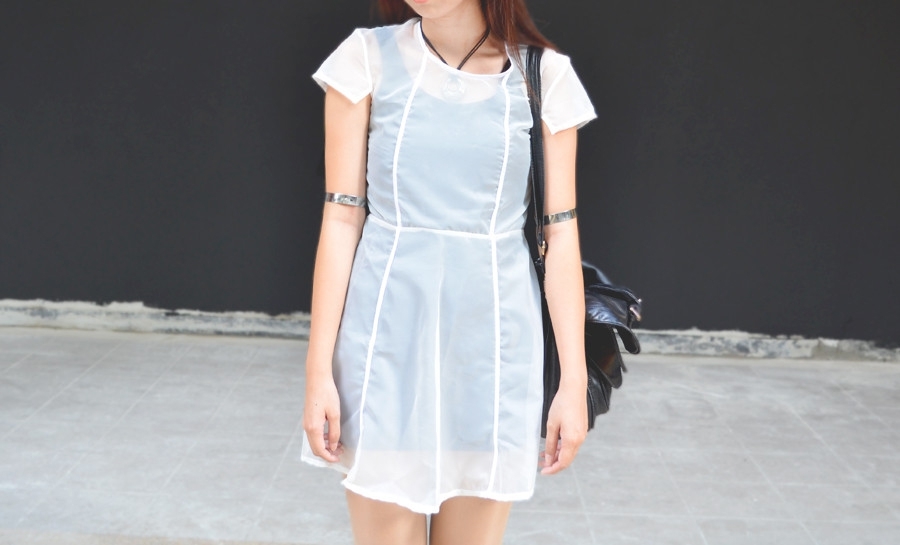 Weekend Style Pick! KARENCYAN: Handmade Sheer Dress