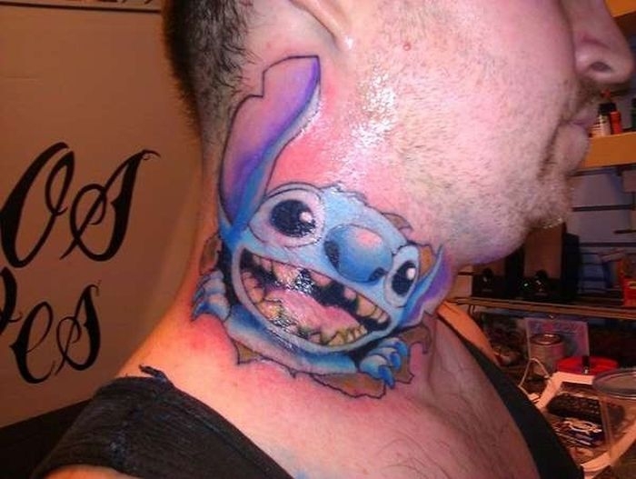 Strange Disney Inspired Tattoos 