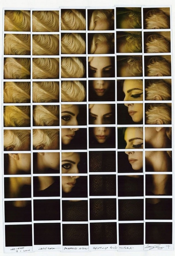 Unique & Stylish Mosaics Made From Celebrity Polaroids