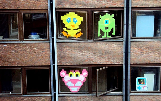 Impressive Examples Of Post-It Note Office Art