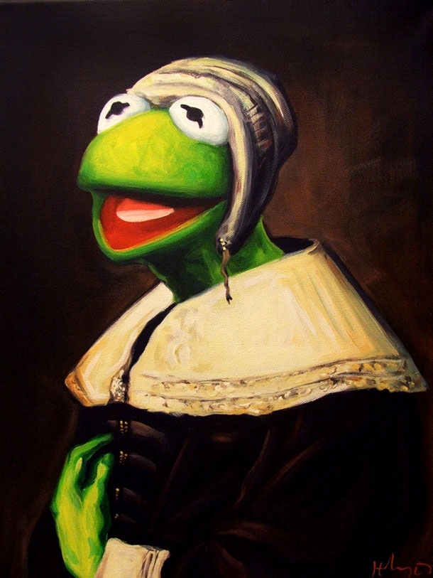 Popular Characters Painted Into Famous Historical Scenes Popular Characters Painted Into Famous Historical Scenes