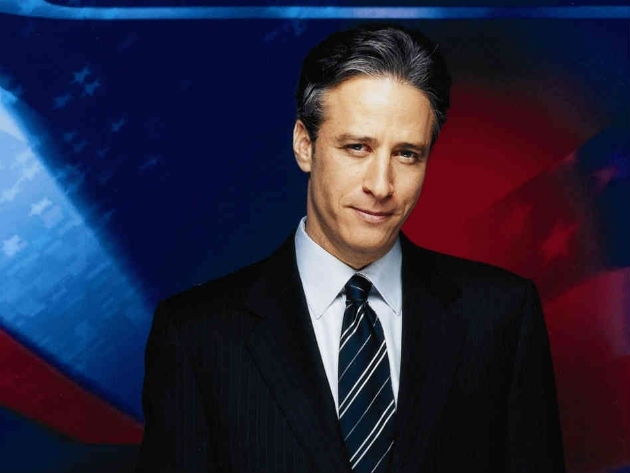 Jon Stewart Is the Silver Fox With a Silver Tongue