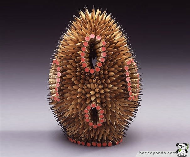 Stunning Pencil Sculptures by Jennifer Maestre 