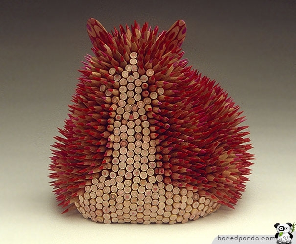 Stunning Pencil Sculptures by Jennifer Maestre 