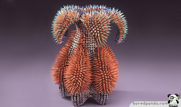 Stunning Pencil Sculptures by Jennifer Maestre 