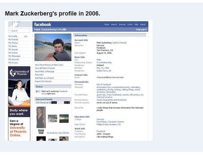 Facebook* Evolution 