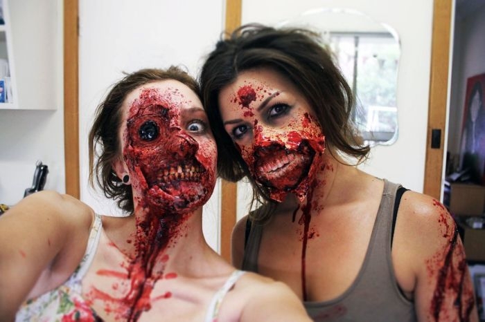 Scary Oz Comic-Con Zombie Makeup