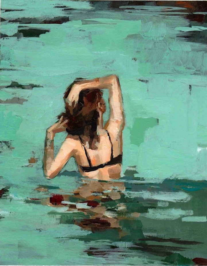 Gorgeous Paintings of Females Experiencing Solitary Moments