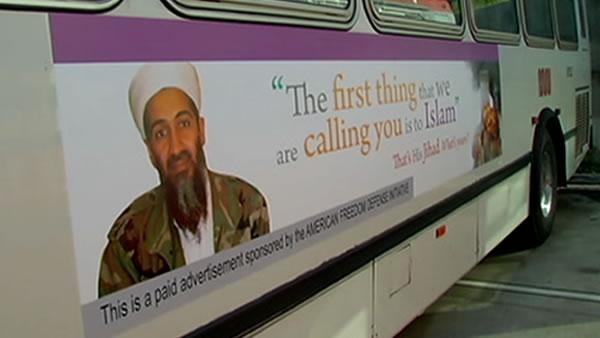 San Francisco city leaders denounce new Muni bus ads as anti-Muslim