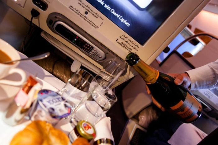 Business Class on Emirates Air 