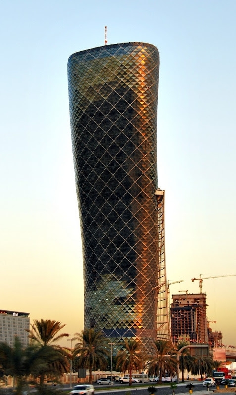 Capital Gate Building: The Leaning Tower of Abu Dhabi