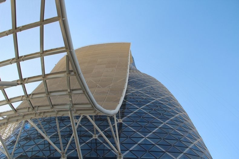 Capital Gate Building: The Leaning Tower of Abu Dhabi