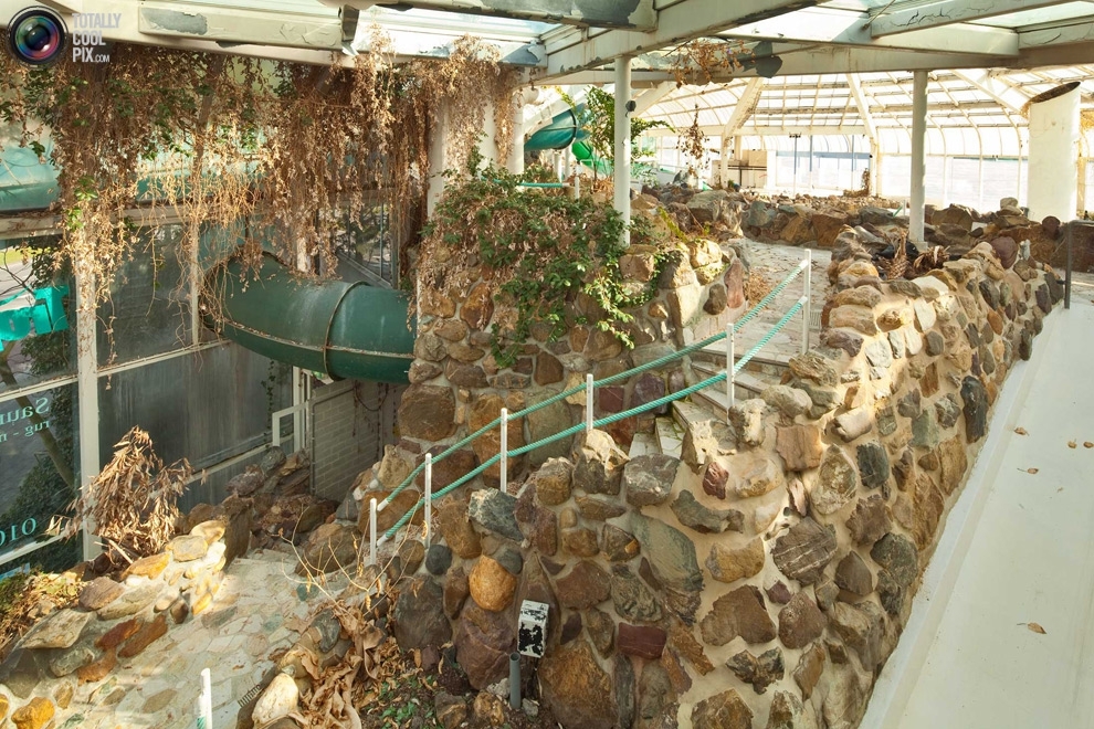 Tropicana: An Abandoned Tropical Indoor Swimming Pool