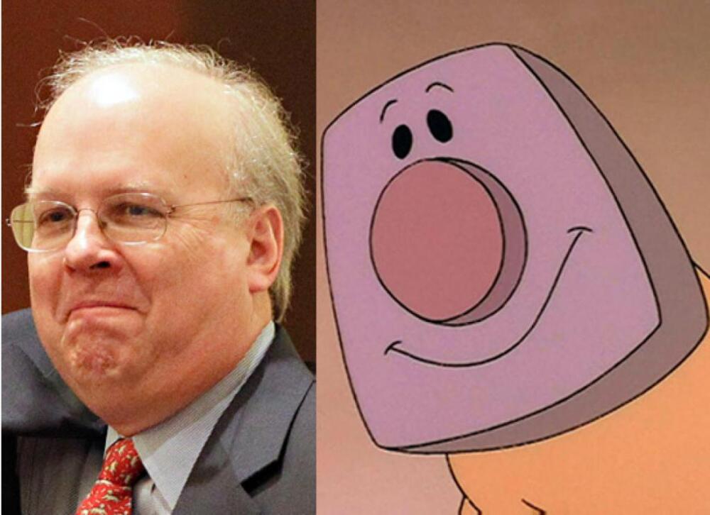 Karl Rove & Blanky (The Brave Little Toaster) 