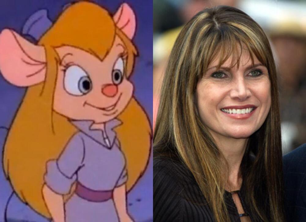 Rep. Mary Bono Mack & Gadget Hackwrench (Chip 'n' Dale) 