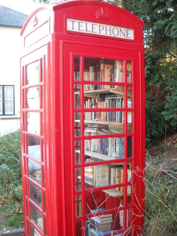Britain’s Telephone Box Libraries