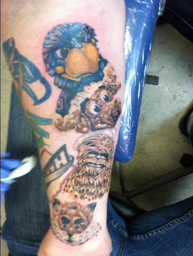 Seattle Superfan Tattoos Are A Little Crazy 