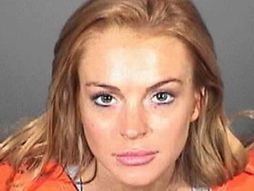 Lindsay Lohan Mug Shot 