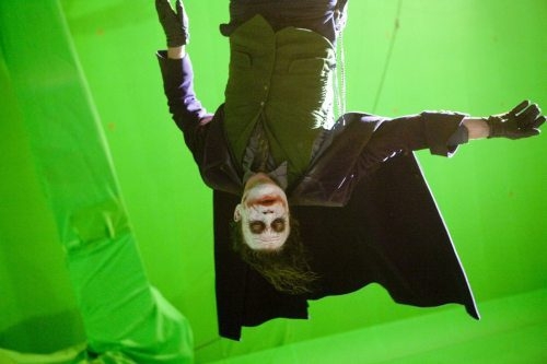 Heath Ledger, Hanging Green Screen 