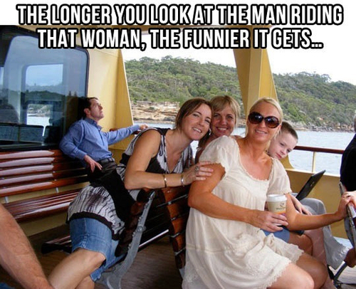 Man Riding Woman 