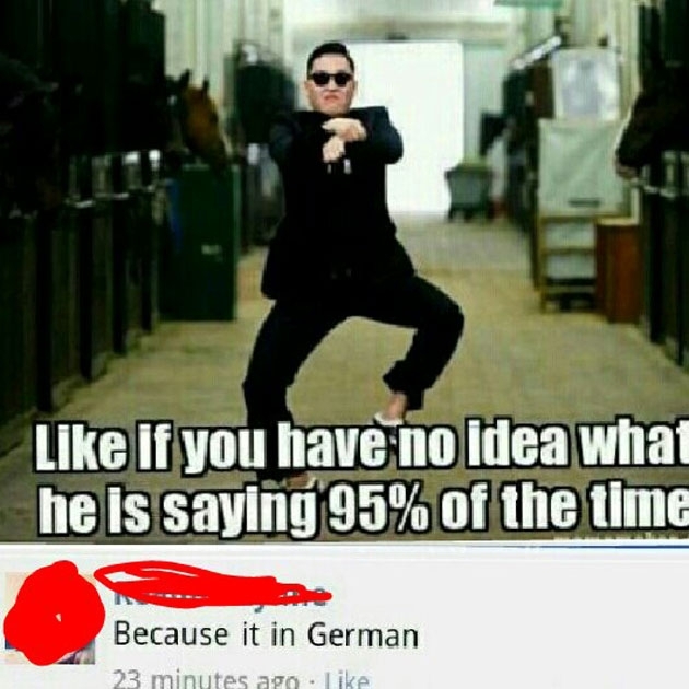 German Gangnam Style 