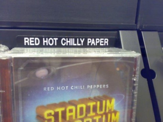 Red Hot Chilly Paper 