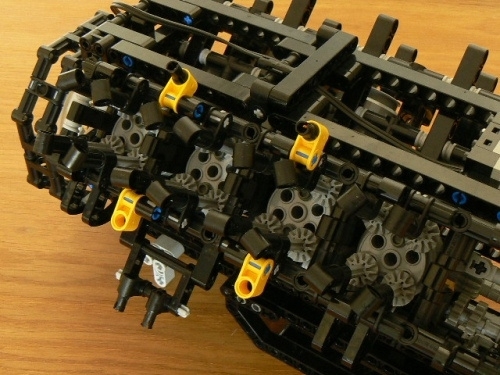 Cool DIY V8 Lego Engine