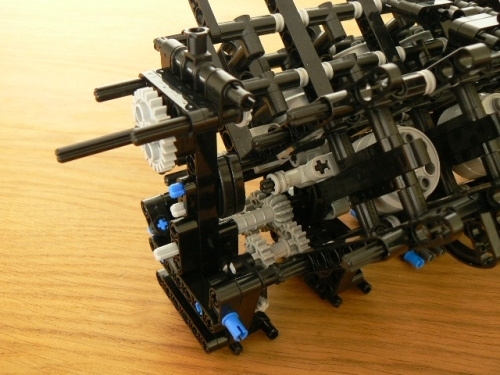 Cool DIY V8 Lego Engine