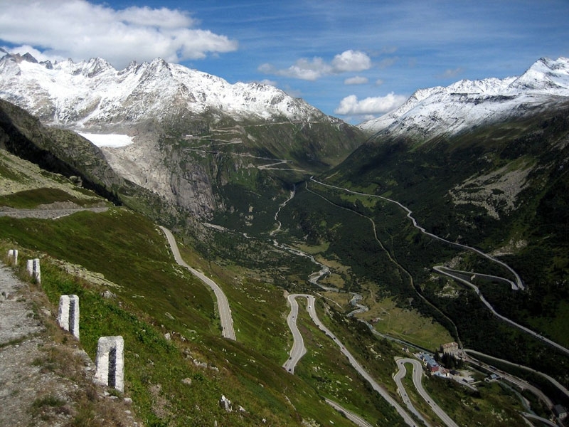 Furkapass Route, Switzerland.