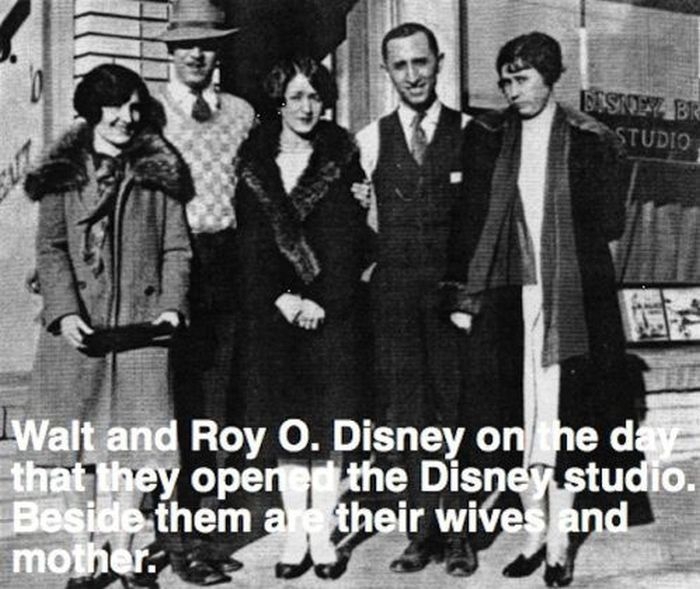 Walt and Roy O. Disney 