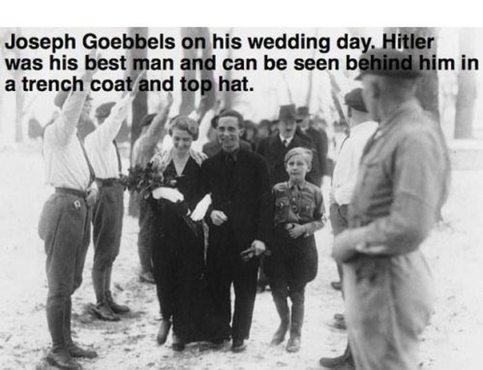 Joseph Goebbels, Hitler Was His Best Man 