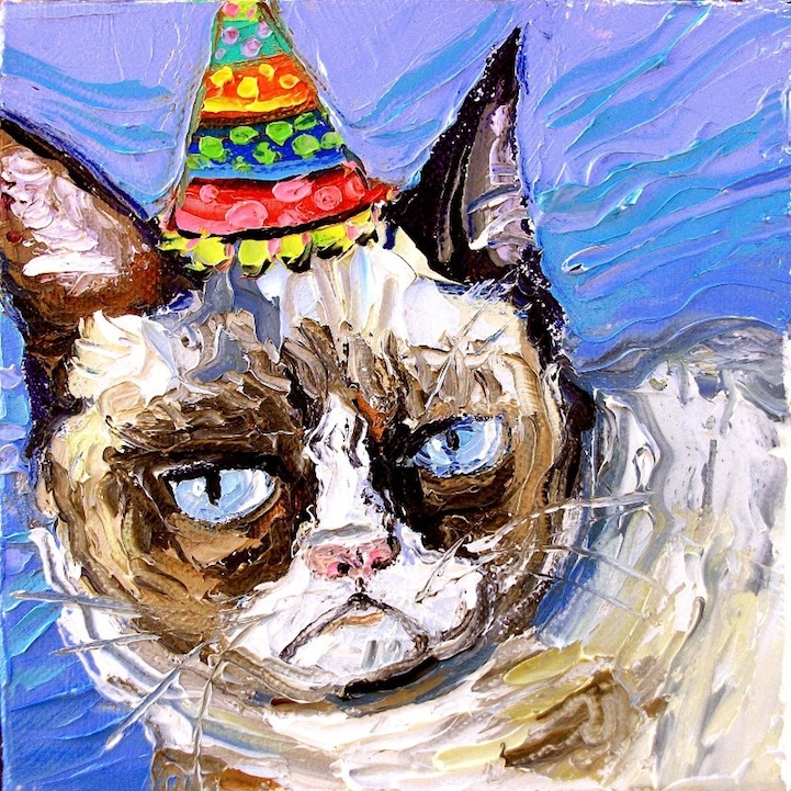 Grumpy Cat Paintings 