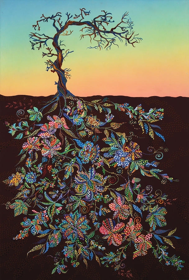 Erika Pochybova-Johnson Tree Root Art 