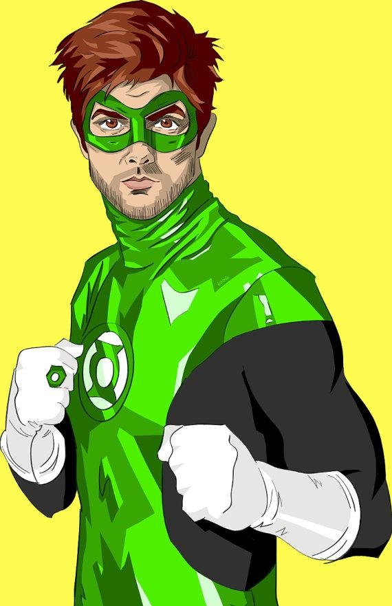 Ben Wyatt as The Green Lantern