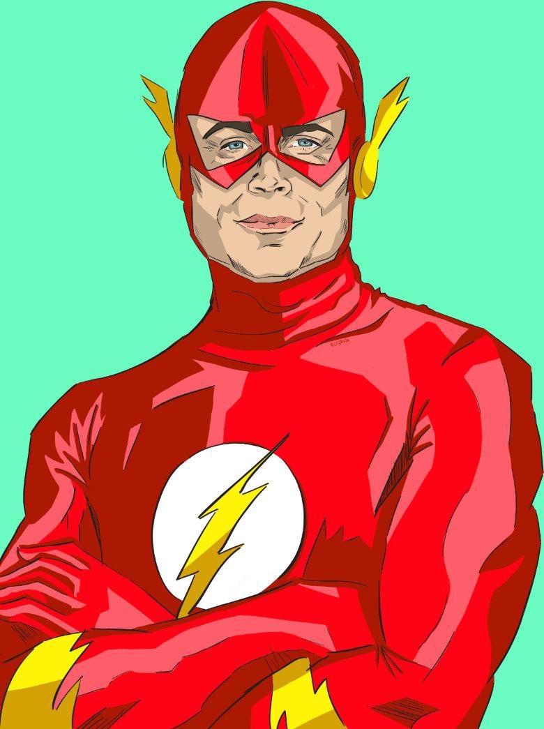 Chris Traeger as The Flash