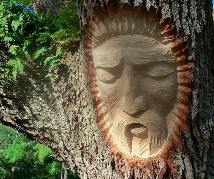 Sculpted Tree Spirit 