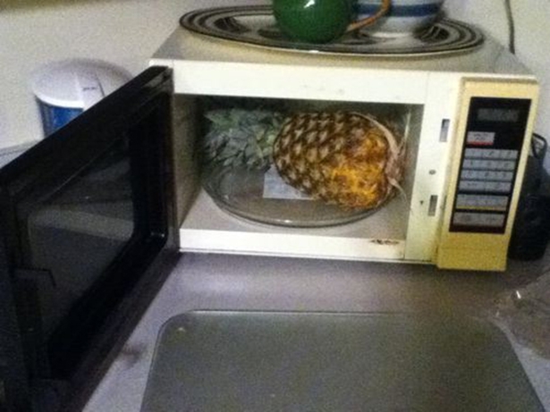 Microwave Pineapple 